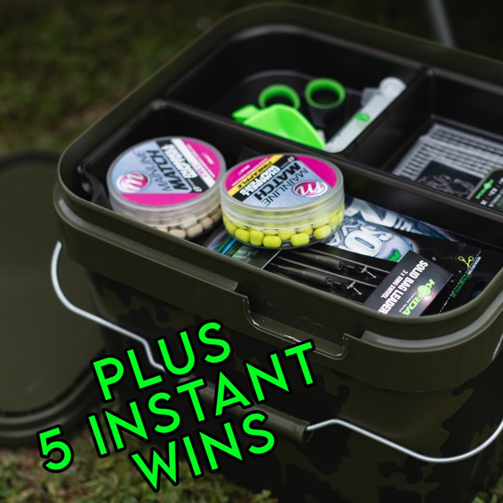 KORDA PVA KONTAINER END DRAW – PLUS 5 INSTANT WINS